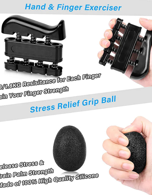 Load image into Gallery viewer, Adjustable 5-60Kg Heavy Hand Gripper Fitness Hand Exerciser Grip Wrist Training Finger Gripper Hand Strengthener for Patient
