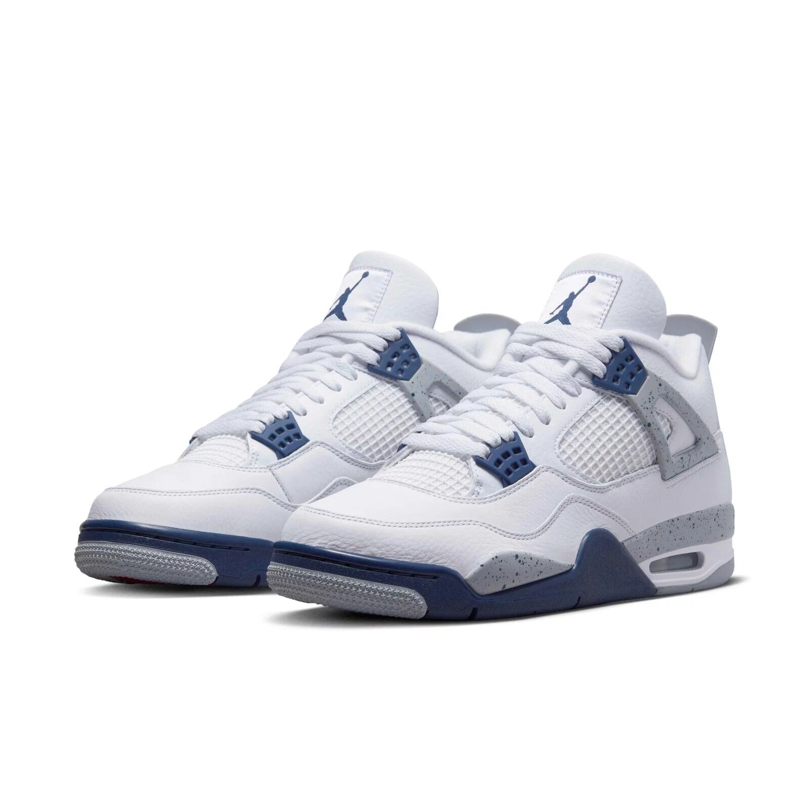 Men'S  4 Retro "Midnight Navy" White/Midnight Navy (DH6927 140) - 13