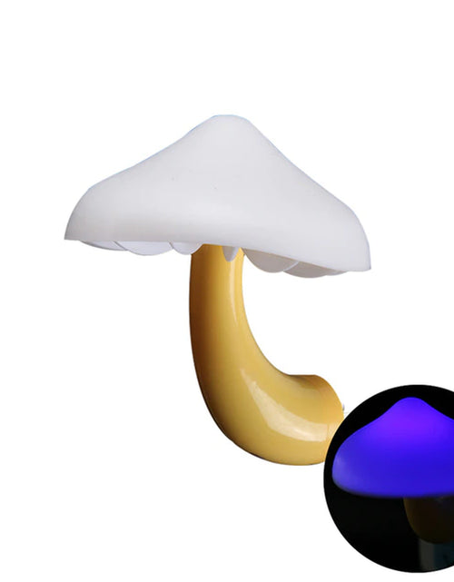 Load image into Gallery viewer, LED Night Lights Mushroom Shape Automatic Sensor Toilet Bedroom Decor Wall Lamps Light-Control Sensor Bedroom Light
