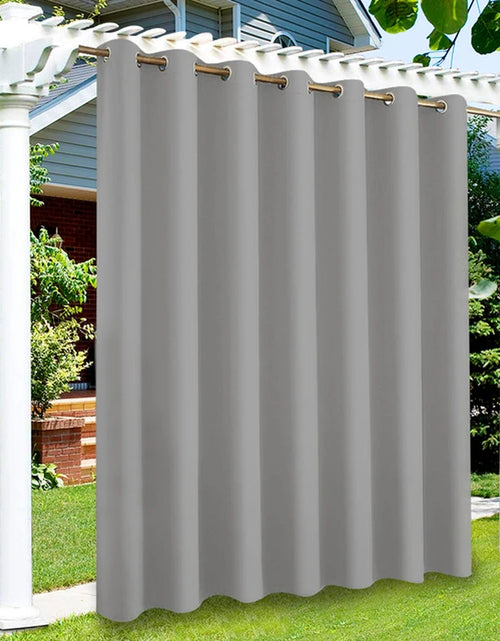 Load image into Gallery viewer, Privacy Outdoor Curtains Waterproof Garden Uv Exterior Curtain Street Gazebo Curtain for Patio Porch Pergola Terrace Cabana Pool
