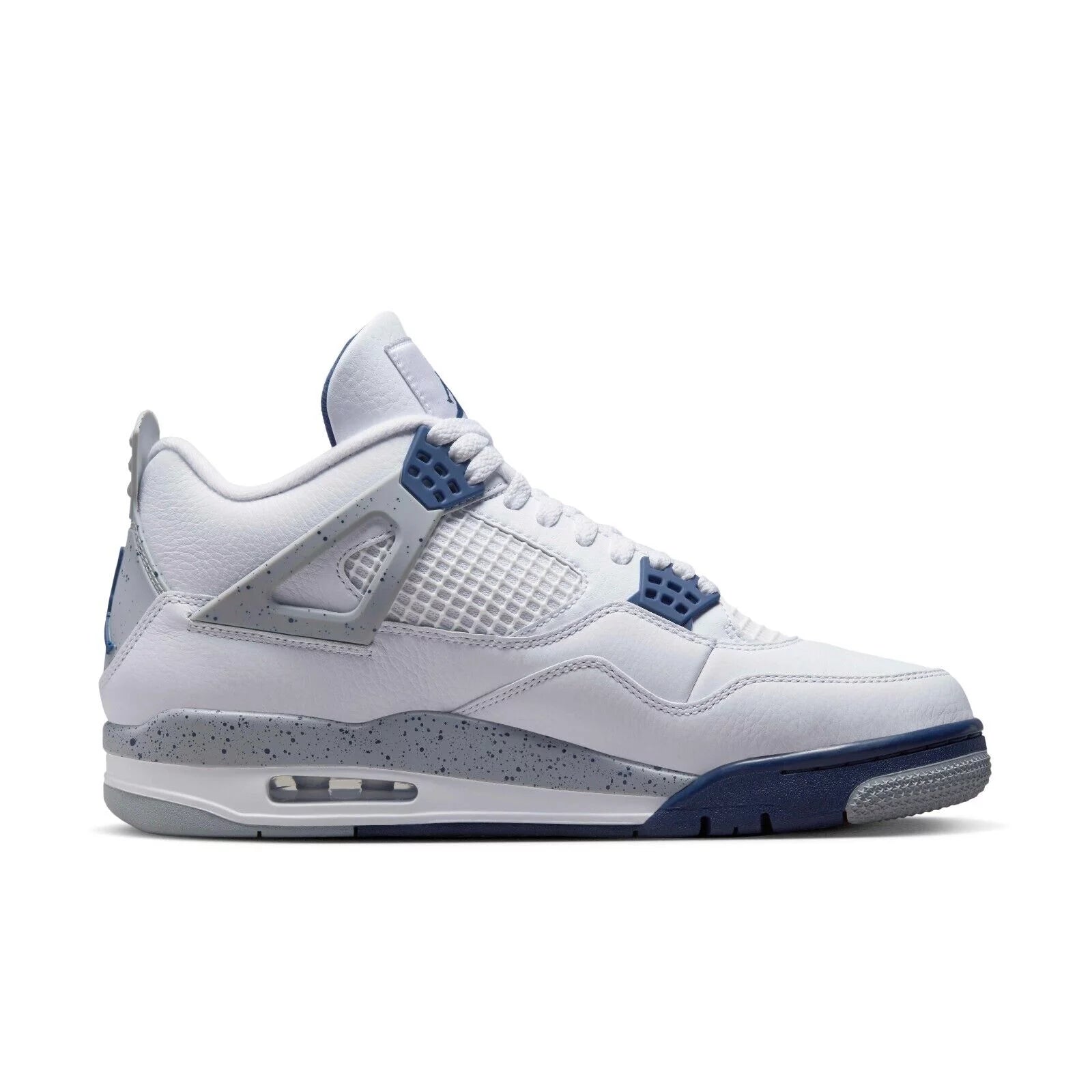 Men'S  4 Retro "Midnight Navy" White/Midnight Navy (DH6927 140) - 13