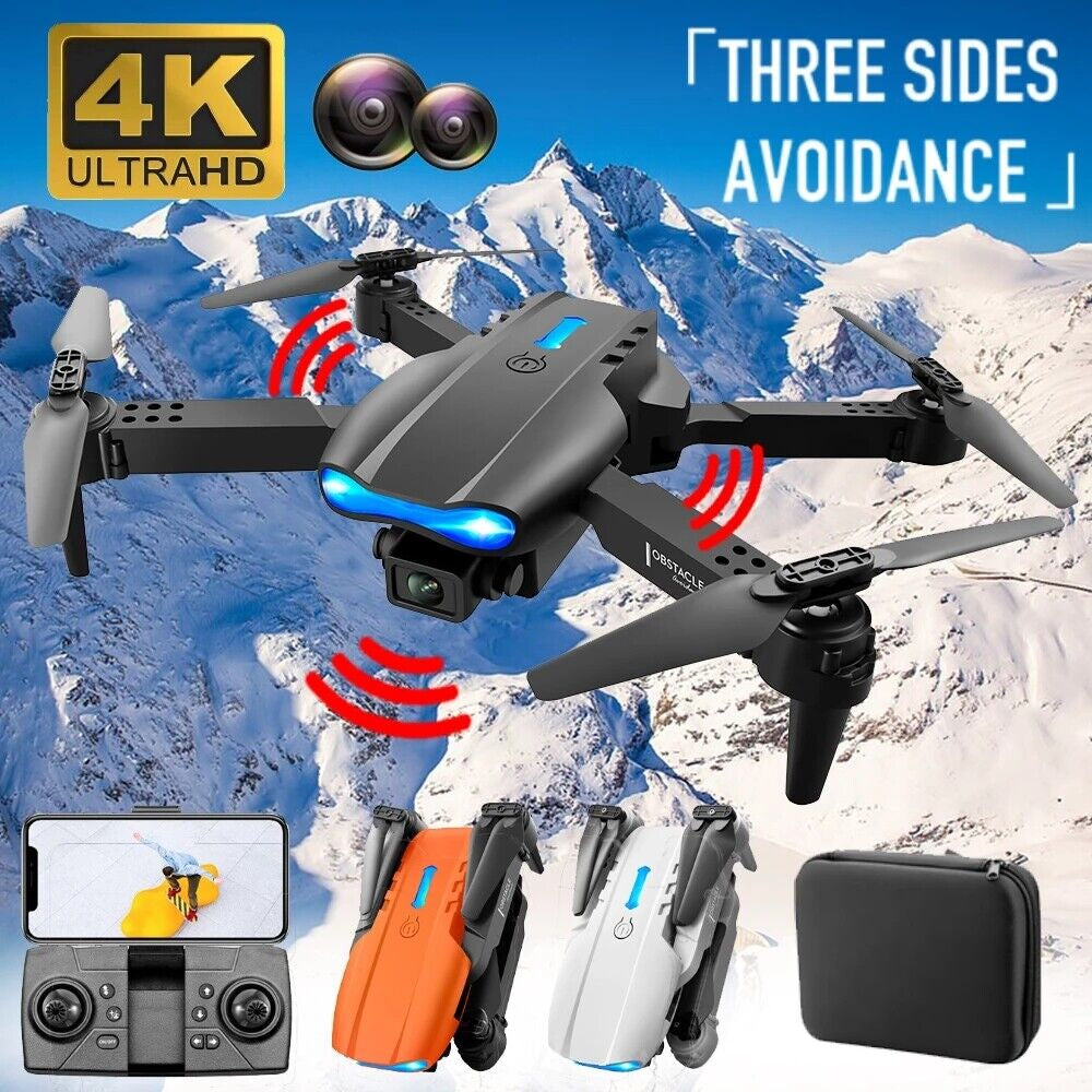 Drones Quadcopter 5G 4K GPS Drone X Pro with HD Dual Camera Wifi FPV Foldable RC